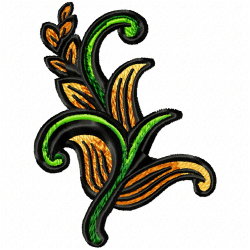 Flowers Embroidery Design 7